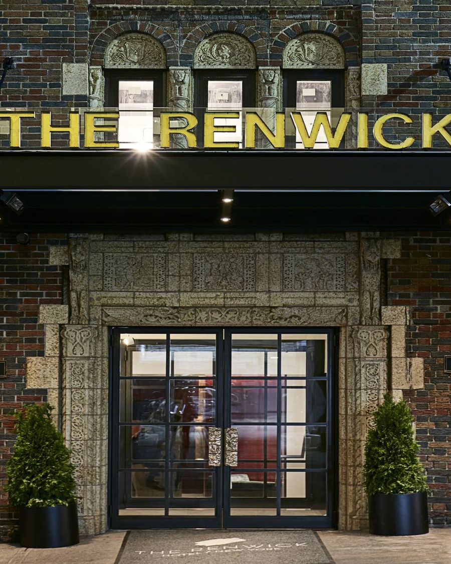 The Renwick entrance