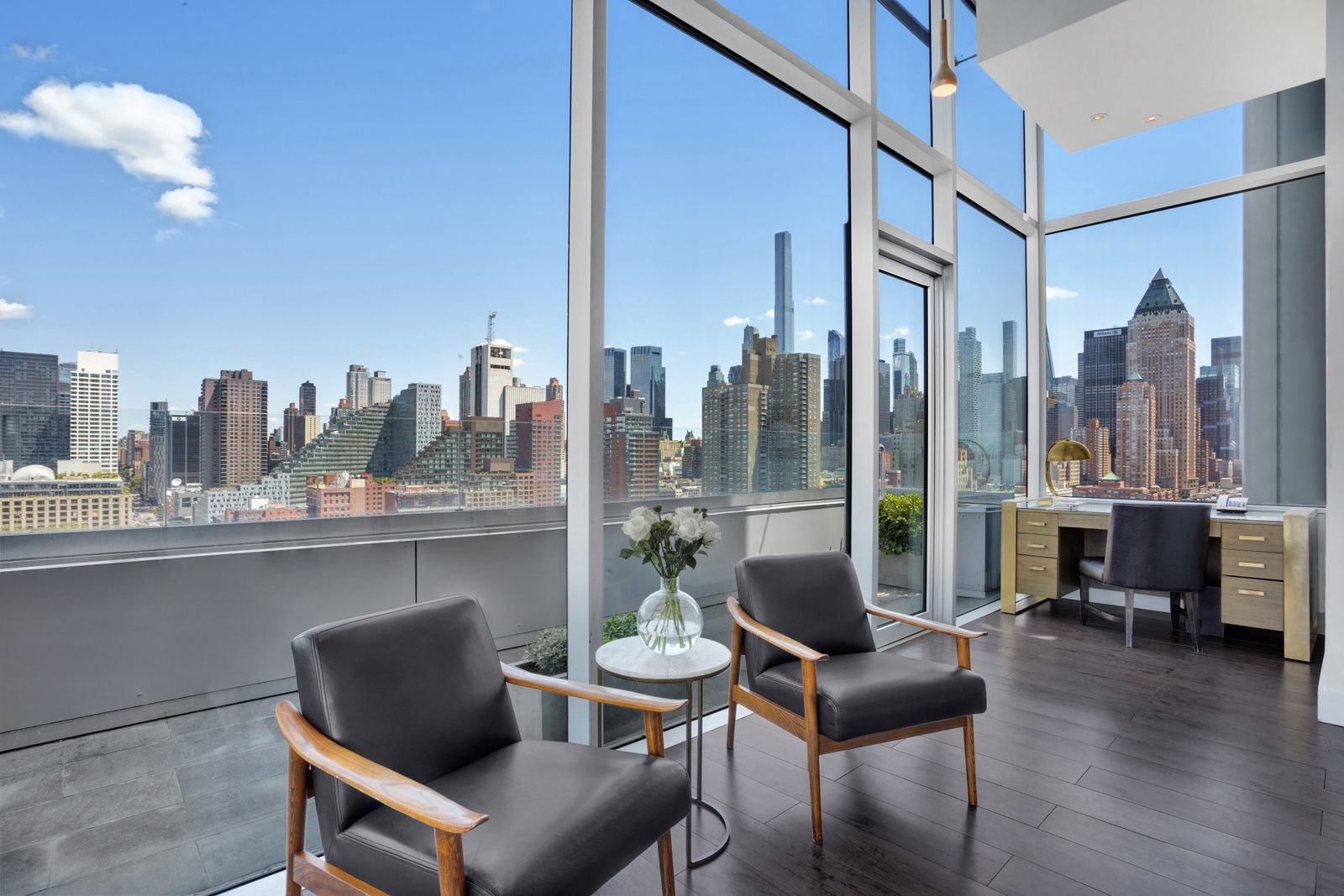 Hudson Suite at INK48 with skyline views