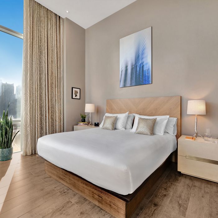 Penthouse suite at INK48 with skyline views